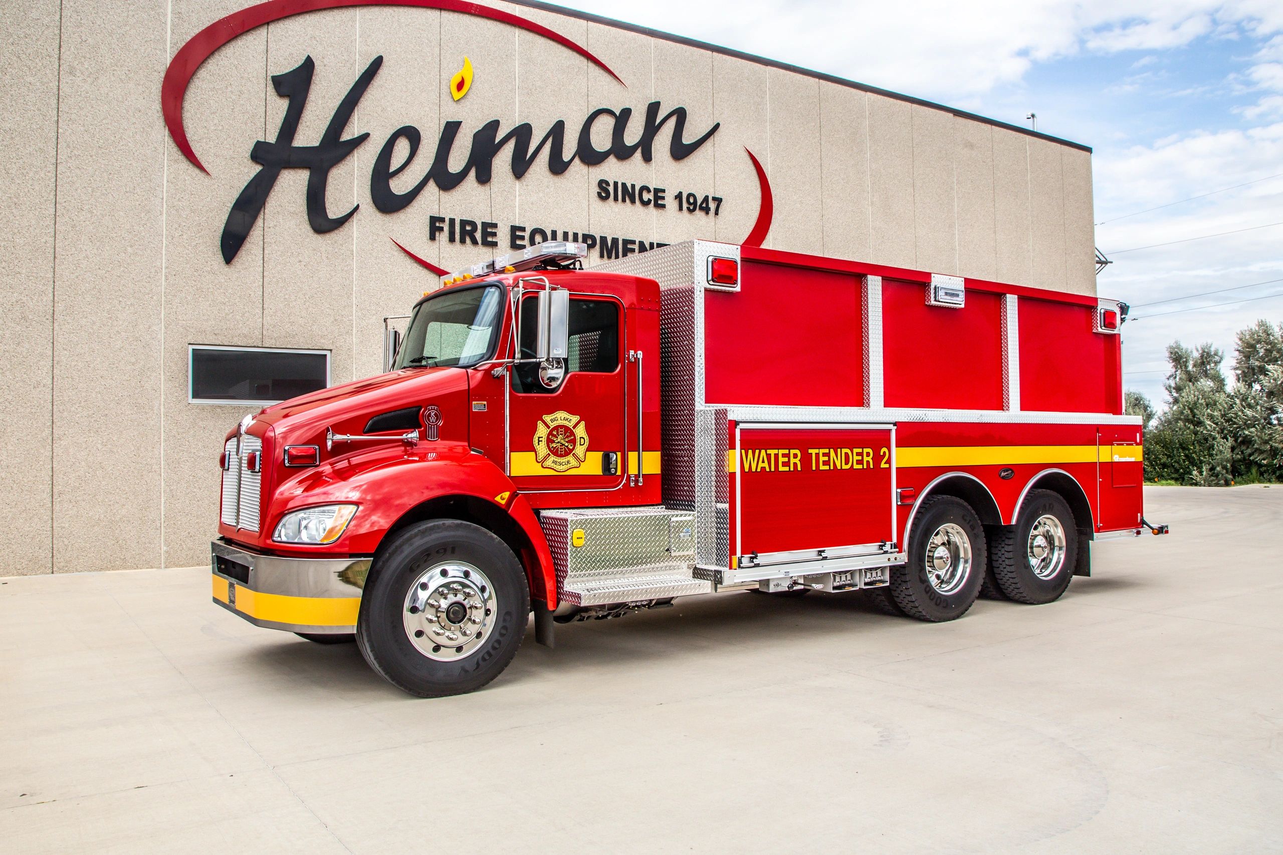 Big Lake, MN Fire Dept. Rosenbauer Pumper